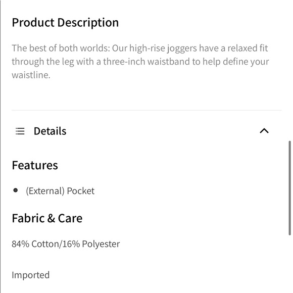 🥳2/$100🥳 Fabletics Iris sweatpants and Jameela Seamless Midi Bra set - Picture 7 of 12